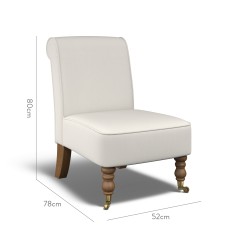 furniture napa chair zuri parchment plain dimension