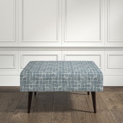 furniture ombu footstool atlas denim print lifestyle