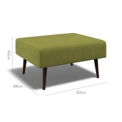 furniture ombu footstool cosmos moss plain dimension