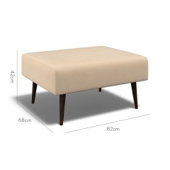 furniture ombu footstool cosmos sand plain dimension