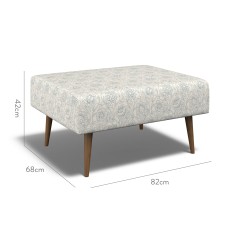 furniture ombu footstool lotus sky print dimension