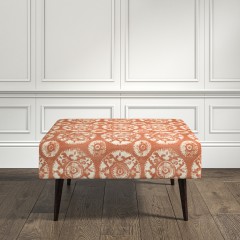 furniture ombu footstool nubra apricot print lifestyle