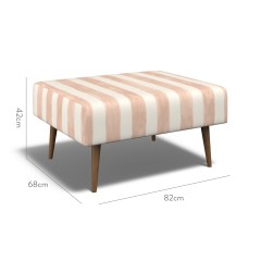 furniture ombu footstool tassa grande rose print dimension