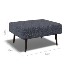 furniture ombu footstool yana indigo weave dimension