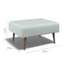 furniture ombu footstool zuri mineral plain dimension