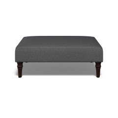 Savannah Footstool Bisa Charcoal