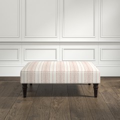 furniture savannah medium footstool bodo stripe ginger print lifestyle