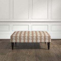 furniture savannah medium footstool telia ginger print lifestyle