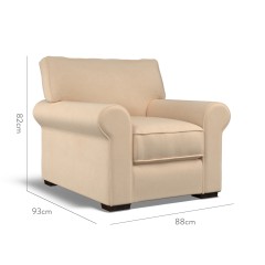 furniture vermont fixed chair cosmos sand plain dimension