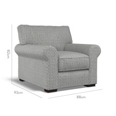 furniture vermont fixed chair desta denim weave dimension