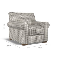 furniture vermont fixed chair kali smoke weave dimension