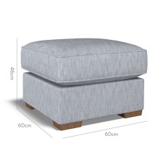 furniture vermont fixed ottoman kalinda sky plain dimension