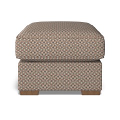 furniture vermont fixed ottoman nala cinnabar weave front