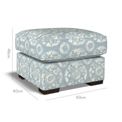 furniture vermont fixed ottoman nubra denim print dimension