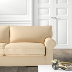 Vermont Loose Cover Sofa Shani Oat