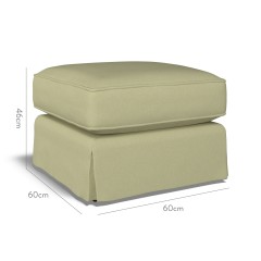 furniture vermont loose ottoman shani olive plain dimension