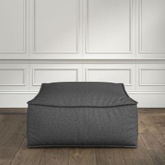 furniture zen pouffe bisa charcoal plain lifestyle