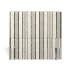 headboard bantry edo charcoal weave front