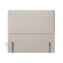 headboard bantry ellora graphite print front