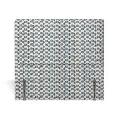 headboard bantry patola indigo print front