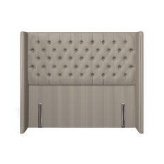 headboard bruton jovita charcoal weave front