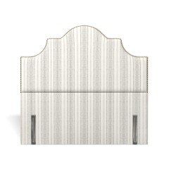 headboard izzie bodo stripe charcoal print front