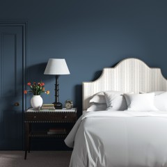 Izzie Headboard Bodo Stripe Ink