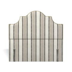 headboard izzie edo charcoal weave front