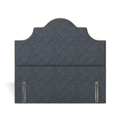 headboard izzie kalinda indigo plain front