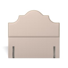 headboard izzie sabra blush weave front