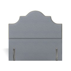 headboard izzie zuri denim plain front