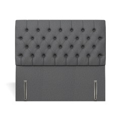 headboard kinsale bisa charcoal plain front