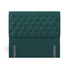 headboard kinsale cosmos jade plain front