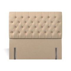 headboard kinsale cosmos sand plain front