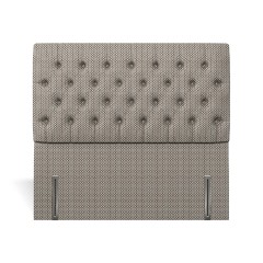 headboard kinsale sabra charcoal weave front