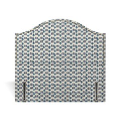 headboard marlborough patola indigo print front