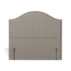 headboard marlborough sabra charcoal weave front