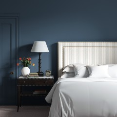 Painswick Headboard Bodo Stripe Ink