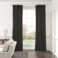 Amina Charcoal Curtains