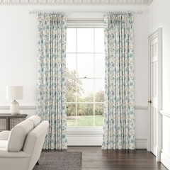 Anushka China Blue Curtains