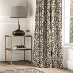 Bandhani Charcoal Curtains