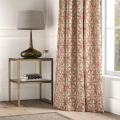 Bandhani Rust Curtains