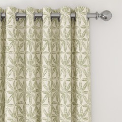 Bandhani Sage Curtains