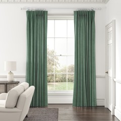 Cosmos Celadon Curtains