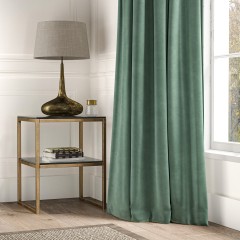 Cosmos Celadon Velvet Fabric