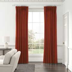 Cosmos Cinnabar Curtains