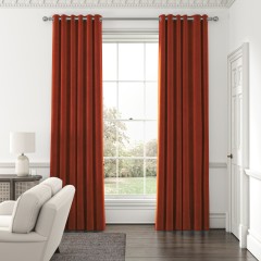 Cosmos Cinnabar Curtains