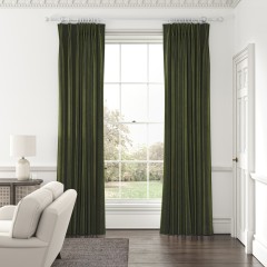 Cosmos Olive Curtains