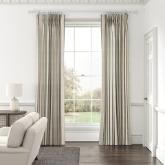 Edo Charcoal Curtains