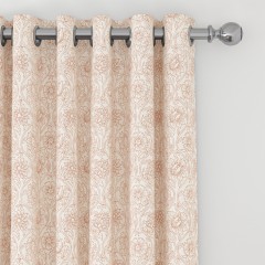 Lotus Bay Rose Curtains